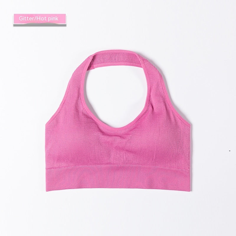 American Sports Fitness Yoga Sports Bra